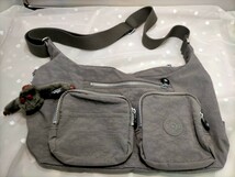 KIPLING キンプリング　ショルダーバッグ　ミニボストン　2WAY ナイロン　ゴリラチャーム /_画像1