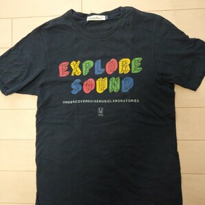 UNDERCOVER（アンダーカバー） EXPLORE SOUND Tシャツ カラー:ネイビー系 表示サイズ:1 日本製 JONIO 高橋盾