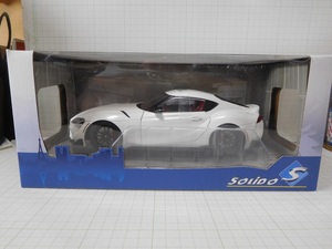 * Solido 1/18 Toyota GR Supra white 