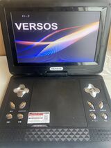 VERSOS 10.2インチポータブルDVDプレーヤー TKP－101－VS CPRM対応 リモコン無　動作品_画像4