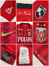 【美品】 NIKE URAWA REDS ナイキ 浦和レッズ 2019 ホーム ユニフォーム トップス Jリーグ サッカー サイズS 半袖 赤 AQ4445-611_画像5