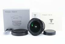 ☆極上美品 銘匠光学 TTArtisan 7.5mm F2 C Fisheye 富士フィルムXマウント 元箱・フード他付き_画像1