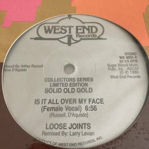 Loose Joints / Bettye Lavette - Is It All Over My Face / Do'in The Best That I Can 12 INCH