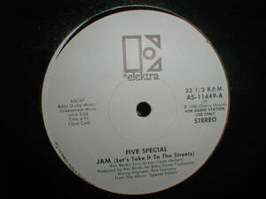 Five Special - Jam (Let's Take It To The Streets) / Had You A Lover (But You Let Her Go) 12 INCH