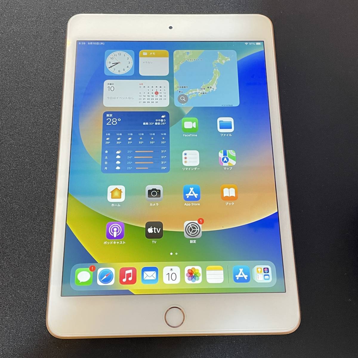 Apple iPad mini 7.9インチ 第5世代 Wi-Fi+Cellular 64GB 2019年春 