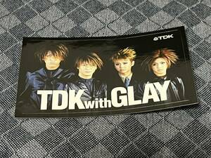 GLAY　ステッカー③　未使用 　TERU　JIRO　TAKURO　HISASHI