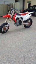 BIKINGBOY 3.5 4.5 / 4.25 17 SupermotoフロントリアオイルリブブブレーキブラケットプロゲネージCRF 250 450 R 14 15 16 17 18_画像5