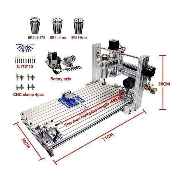 Yahoo!オークション - 高速アルミ切削加工 CNC3020 1500w Yahoo!オークション - 高速アルミ切削加工 CNC3020 1500w