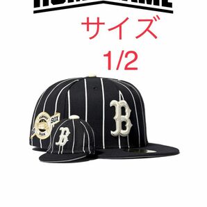 NEW ERA ボストン レッドソックス 59fifty 朝岡 周 キーホルダー付き