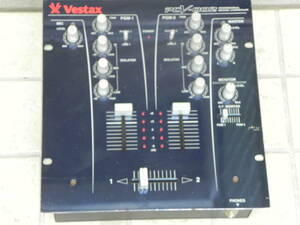  used * Vestax DJ mixer : PCV-002 ( junk treatment )