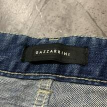 XX☆ 都会のカジュアルウェア'イタリア製' Gazzarrini ガッザリーニ 高品質 スリムテーパード デニムパンツ/ジーンズ 古着 メンズ ボトムス_画像9