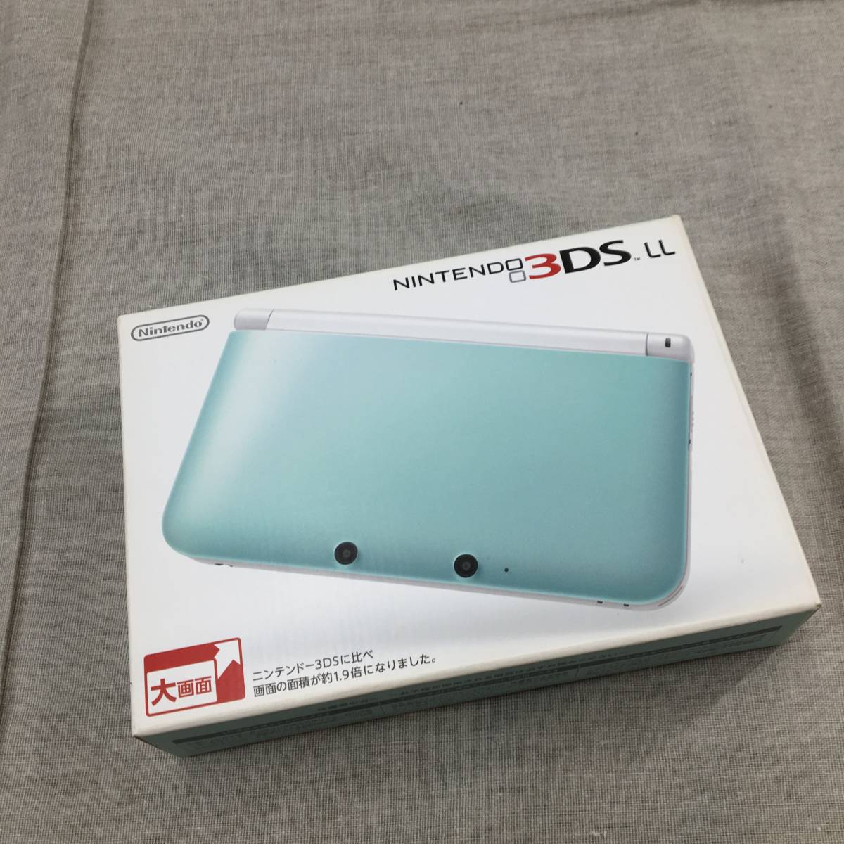 Yahoo!オークション -「ニンテンドー3ds ll ミントxホワイト」の落札