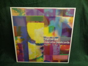 THE NAMES/CALCATTA/POSTCARDS●12inch　FACTORY BENELUX