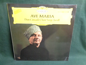 DON COSSACK CHOIR/SERGE JAROFF/AVE MARIA●LP