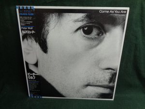 ピーター・ウルフPETER WOLF/カム・アズ・ユー・アーCOME AS YOU ARE●帯付LP