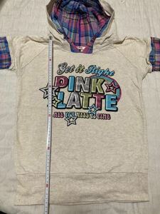 Pink latte S size short sleeves Parker 