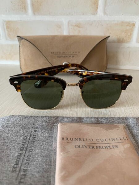 OLIVER PEOPLES × BRUNELLO CUCINELLI オリバーピープルズ×ブルネロクチネリ サングラス