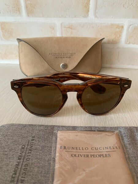 OLIVER PEOPLES × BRUNELLO CUCINELLI オリバーピープルズ×ブルネロクチネリ サングラス