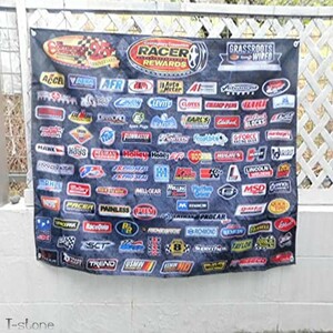 Art hand Auction Tapestry Stylish logo large flag Design Art American goods Interior Outstanding presence Retro Man's hideaway Sports Creating atmosphere, Handmade items, interior, miscellaneous goods, panel, Tapestry