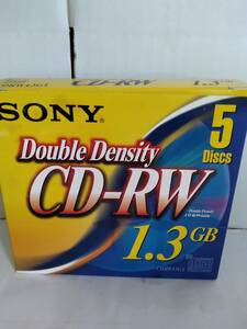 ソニー　SONY　CD-RW　1.3GB　CDRW13G1　未開封未使用　希少