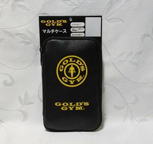 送料込み　GOLD'S GYM　ゴールドジム　マルチケース　カードケース　ポーチ　サイズ20cm×12cm　新品未使用