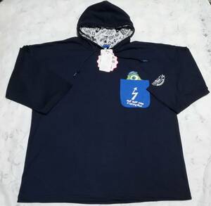  postage included Disney piksa- Monstar z ink Mike men's 7 minute sleeve T-shirt Parker 4L size navy new goods unused 