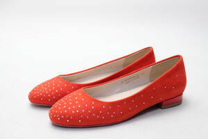  new goods! Marie fam rhinestone flat shoes (23)/539