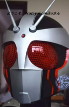 D 高品質 新作 仮面ライダーBLACK RX コスプレ道具 マスク ヘルメット_画像3