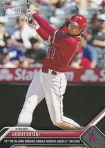 2023 Topps Now☆大谷翔平 6月14本塁打で球団月間記録更新 24時間限定 日本代表 エンゼルス 元日本ハム_画像1