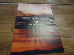 ツアーパンフ L'Arc～en～Ciel Tour Sense of time '94 / ラルクアンシエル 1994年パンフレット