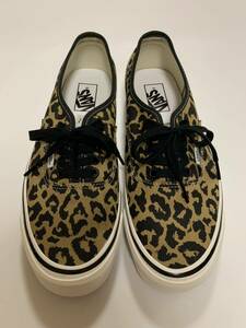 新品 VANS Authentic 44 Dx ANAHMFCTRY Blktanleopard 27.5cm US9.5 オーセンティック アナハイム レオパード