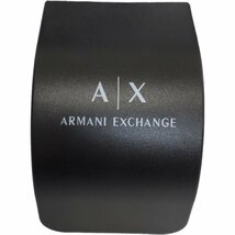 【中古品】ARMANI EXCHANGE アルマーニ エクスチェンジ AX2101 メンズ腕時計 文字盤ブラック ベルト純正品 クオーツ 不動 L47221RE_画像10