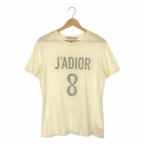 ◆中古品◆クリスチャンディオール Christian Dior J'ADIOR 8 Tシャツ カットソー 半袖 Sサイズ ブランド トップス J46741NSC