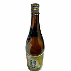 ◆未開栓◆日本酒 鶴齢 本醸造 青木酒造 新潟酒 アルコール度数15-16％ 一升瓶 1800ml◆配送先：神奈川県限定◆ X47598NL