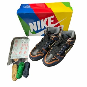 J8069NI◆未使用品◆ガンダム ナイキ SB ダンク ハイ プロ QS バンシィ Nike SB DH7717-400 26cm スニーカー メンズ シューズ 靴 箱有