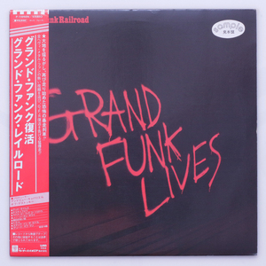 Promo 極美盤　Grand Funk Railroad グランド・ファンク・レイルロード　GRAND FUNK LIVE　P-11094W '81 JP盤　見本盤