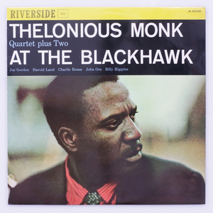 MONO　THELONIOUS MONK Quartet Plus Two at the Blackhawk　R-5008 '60 オリジナルJP盤　国内初期 定価1500円 当時スリーヴ付き