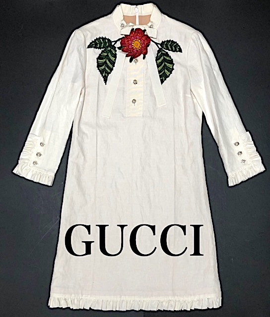 Yahoo!オークション -「gucci ワンピース」(ワンピース（ロング