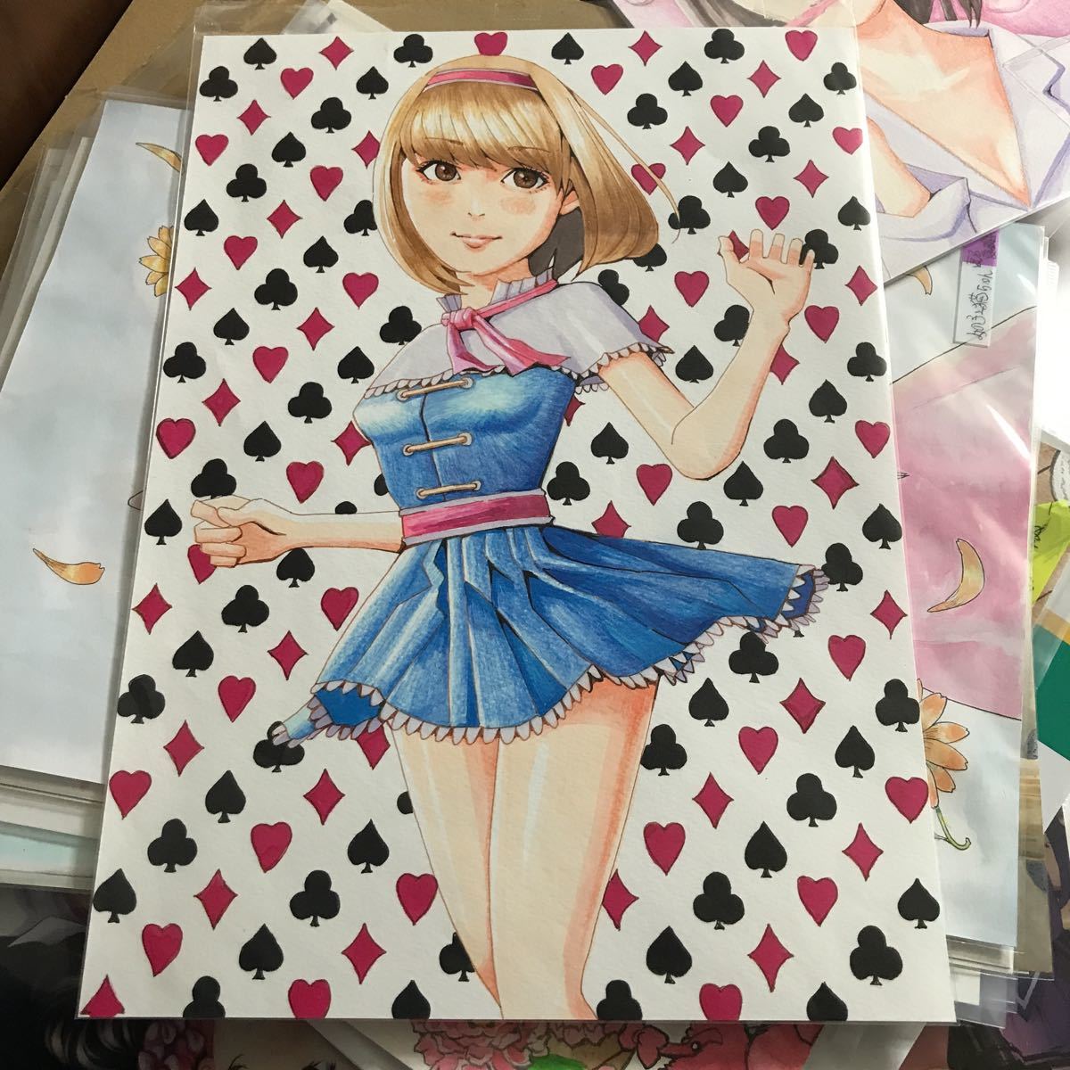 Mädchen ee1 handschriftliche Illustration, Comics, Anime-Waren, handgezeichnete Illustration