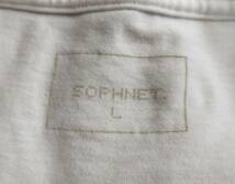 美品 SOPHNET. ソフネット Tシャツ カットソー スコーピオン刺繍 サソリ 半袖 コットン L 白 ホワイト ★8_画像8