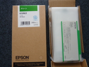 EPSON　エプソン純正インク　ICGR63　グリーン　PX-H6000