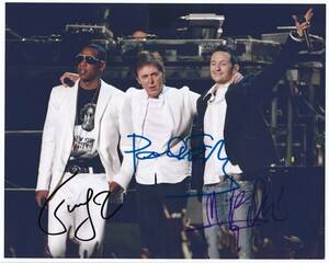  The * Beatles paul (pole) * McCartney & J *Z & Michael * ticket ji** Mike ~* shino da with autograph photograph 