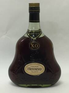 古酒！未開栓！Hennessy ヘネシー XO 金キャップ グリーンボトル COGNAC コニャック ブランデー 700ml 40%