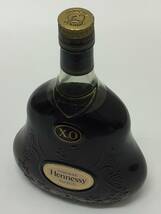 古酒！未開栓！Hennessy ヘネシー XO 金キャップ グリーンボトル COGNAC コニャック ブランデー 700ml 40%_画像3