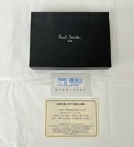 ◎【PaulSmith/ポールスミス】キーケース 4連 小銭入れあり PWU860 ネイビー 牛革 箱あり 中古品/kb2721_画像7