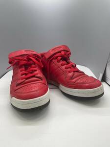 adidas FORUM MID RED アディダス　フォーラム　ミッド　スニーカー　赤 26.5cm