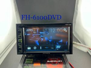  prompt decision *Carrozzeria Carozzeria FH-6100DVD DVD CD USB 6.2 type prompt decision #DVD player DVD