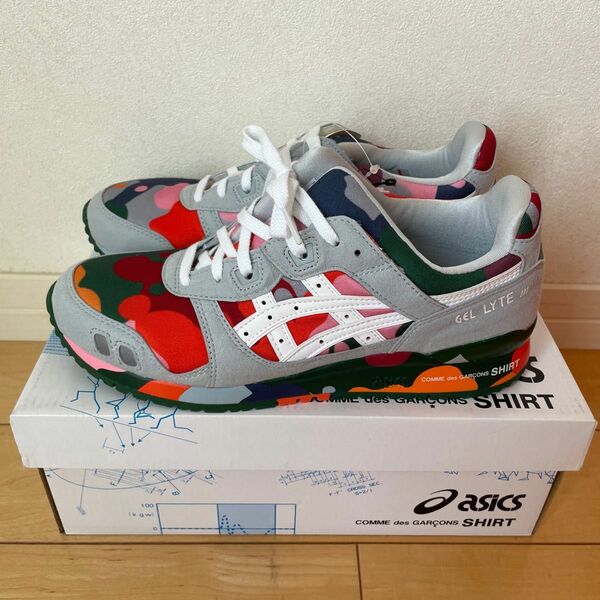 コムデギャルソン × アシックスGEL-LYTE III OG 26cm 《新品》