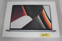 【中古・美品】Apple MacBook Pro 16インチ ( M1 Max 32GB 2TB SSD Liquid Retina XDRディスプレイ MBP16CTO Z14Y シルバー) 2107_画像6