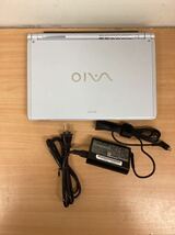 ノートパソコン SONY VAIO PCG-4F1N【※通電確認・初期化済み・ジャンク品・保証なし・H09】_画像1